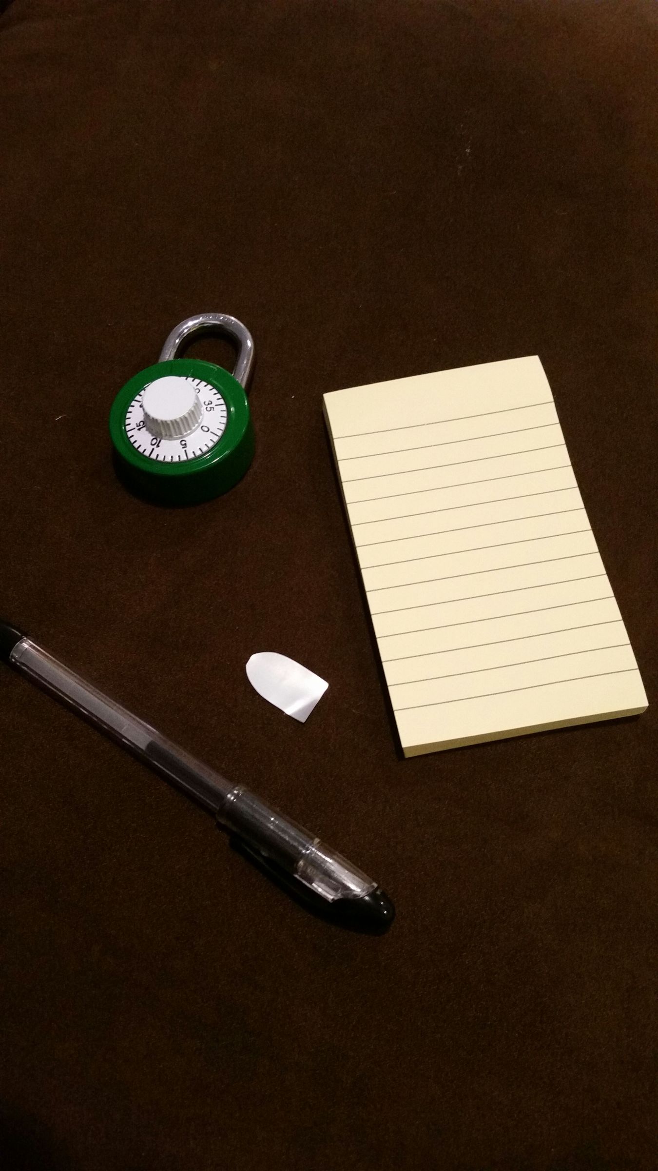 Cracking the Combination to a Combo Lock Using a Shim and Numbers