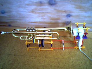 Trumpet Stand With Electric Warmer