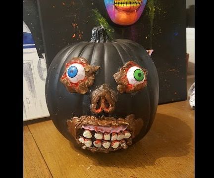Silly Zombie Pumpkin