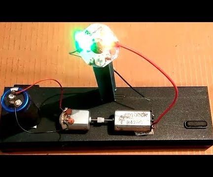 A Voltage Booster Using Two DC Motors:
