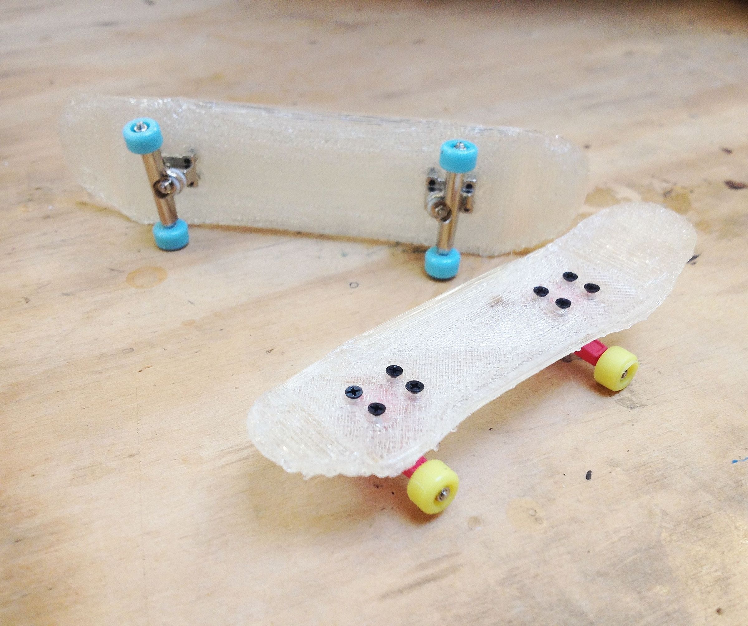 Custom 3D Printed Fingerboards!