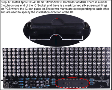 Install Toggle Switches, STC12C5A60S2 Controller, DIP-8 IC JRC4558D, Potentiometer