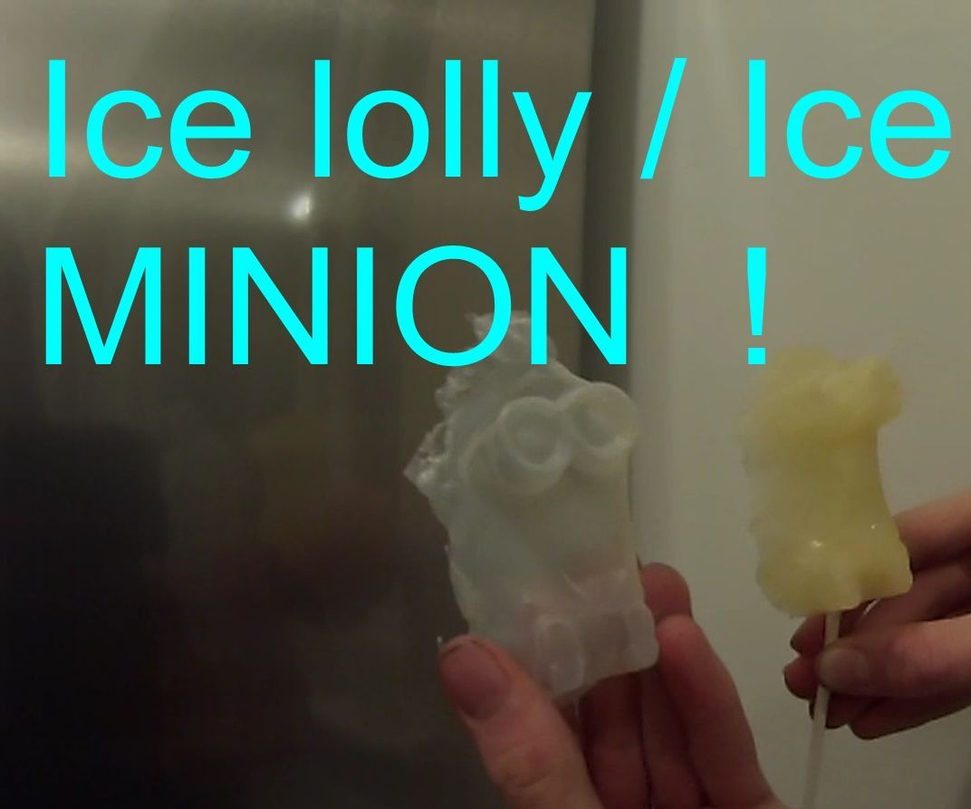 Minion Ice Lolly / Ice Pop