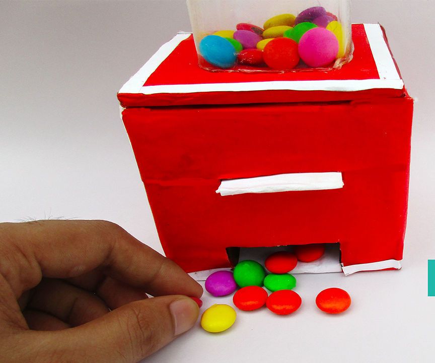 How to Make a Candy Machine(candy Dispenser)