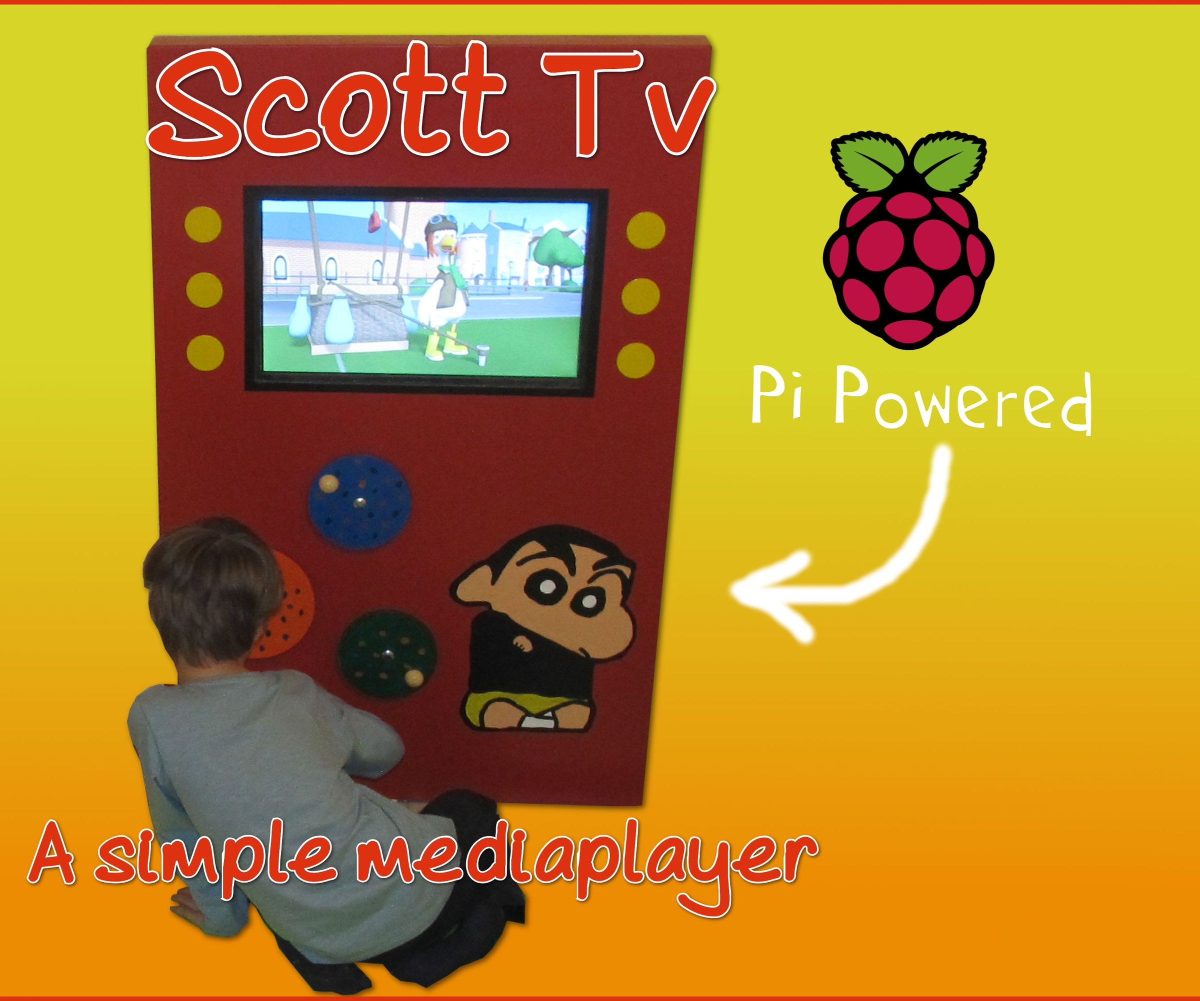 ScottTV - a Simple Media Player for My Autistic Son
