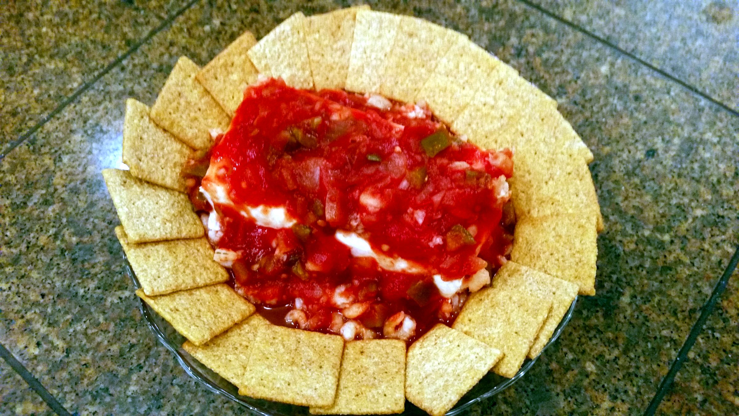 Salsa & Shrimp Cream Cheese Dip 4 Steps (with Pictures) Instructables