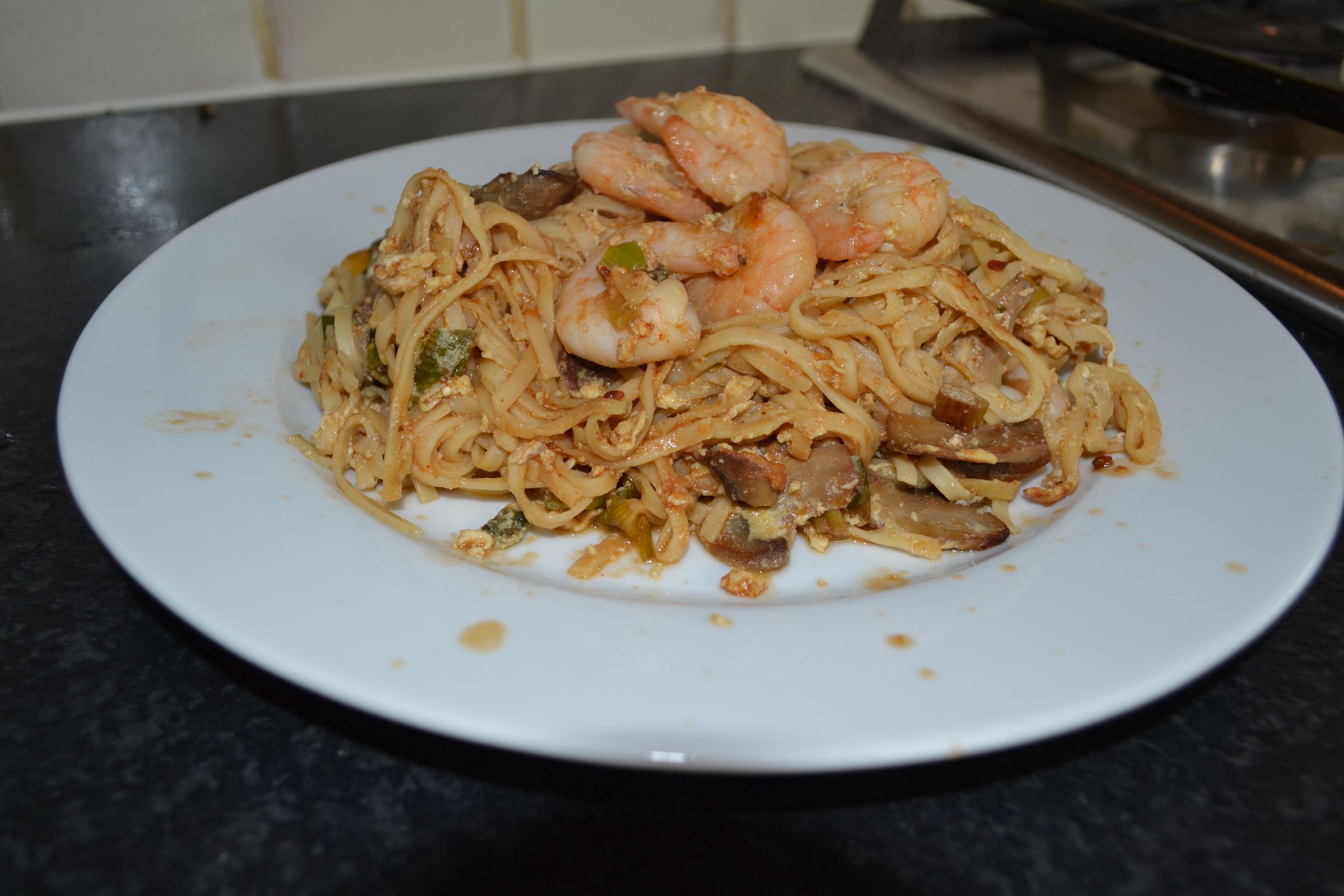 Pad Thai With Prawns