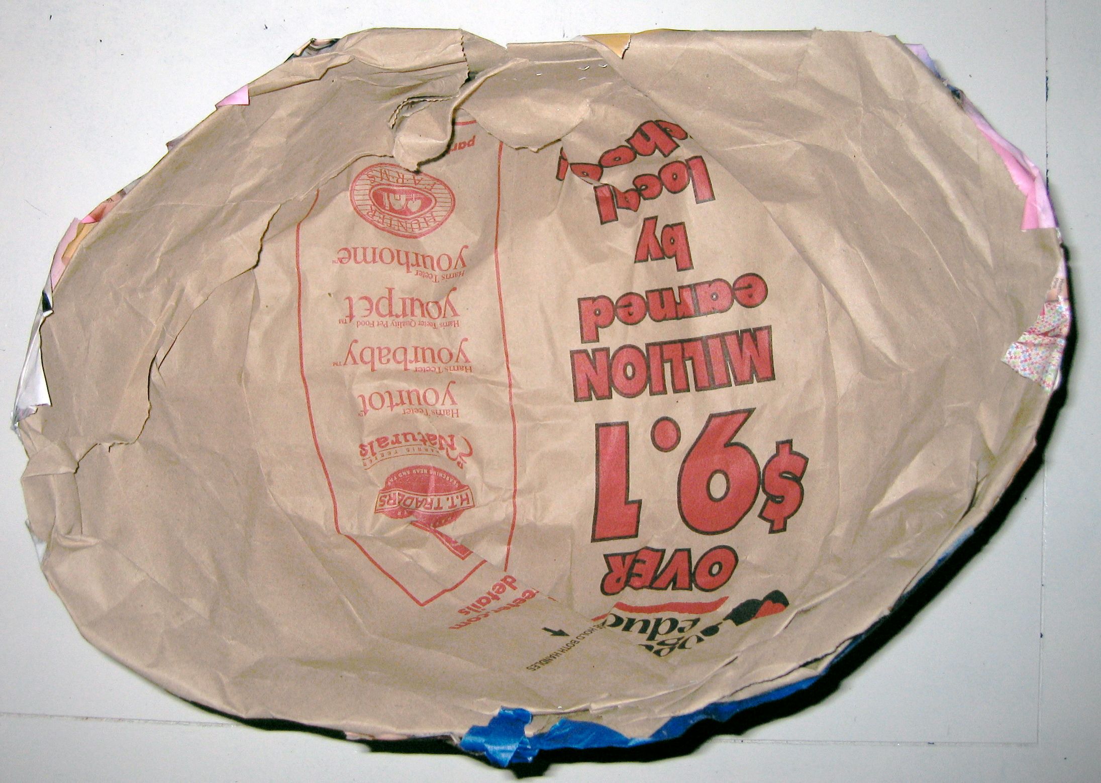 how to make a papier mache turkey