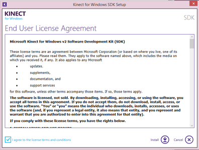 Setting Up the Kinect