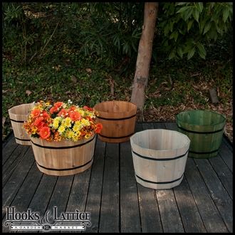 Cedar Barrel Planter for Your Gardening Needs
