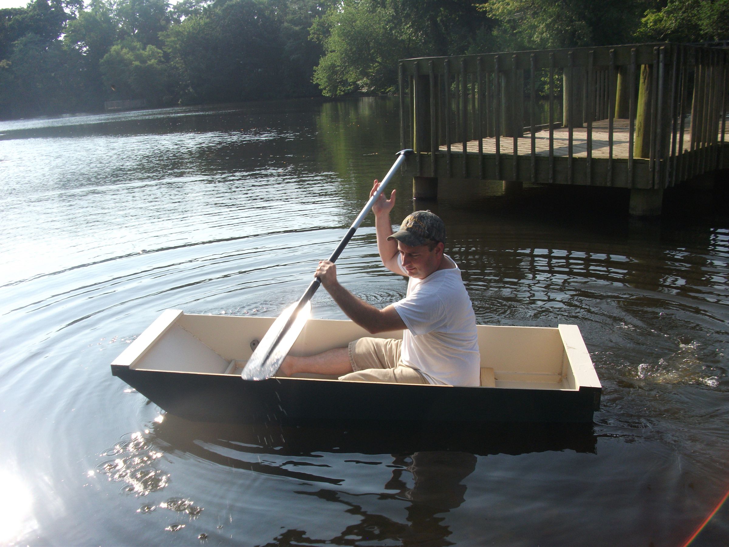 The BO-AT Single Sheet Plywood Boat