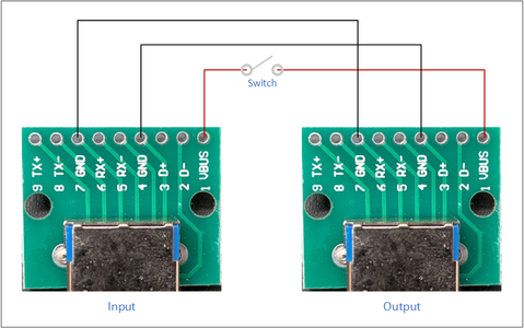 SPST Switch Connection