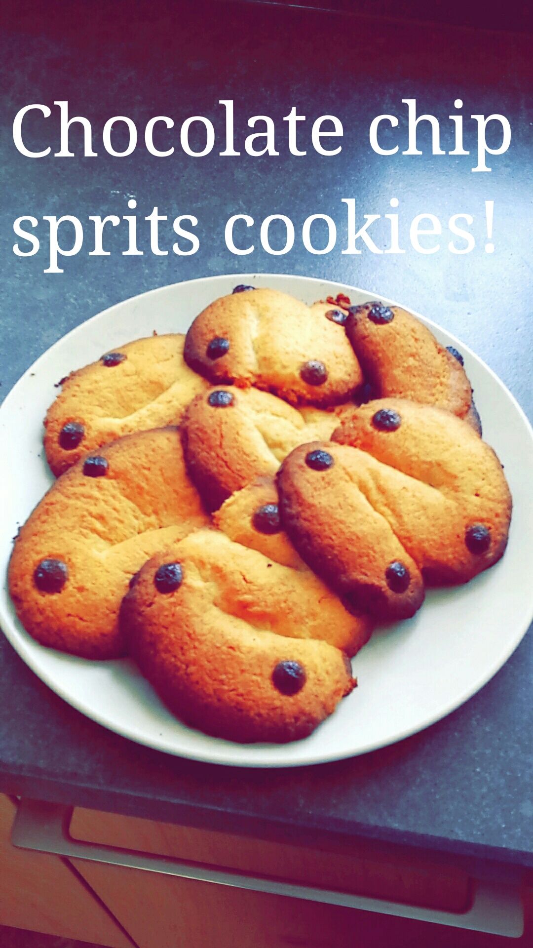 Dutch Chocolate Chip Spritz Cookies! 5 Steps (with Pictures