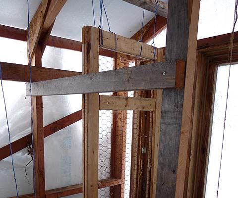 Greenhouse Trellis - Build Removable Garden Greenhouse Trellises