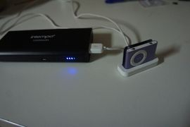 Charge an IPod Shuffle (G2) With a USB Power Bank : 3 Steps - Instructables