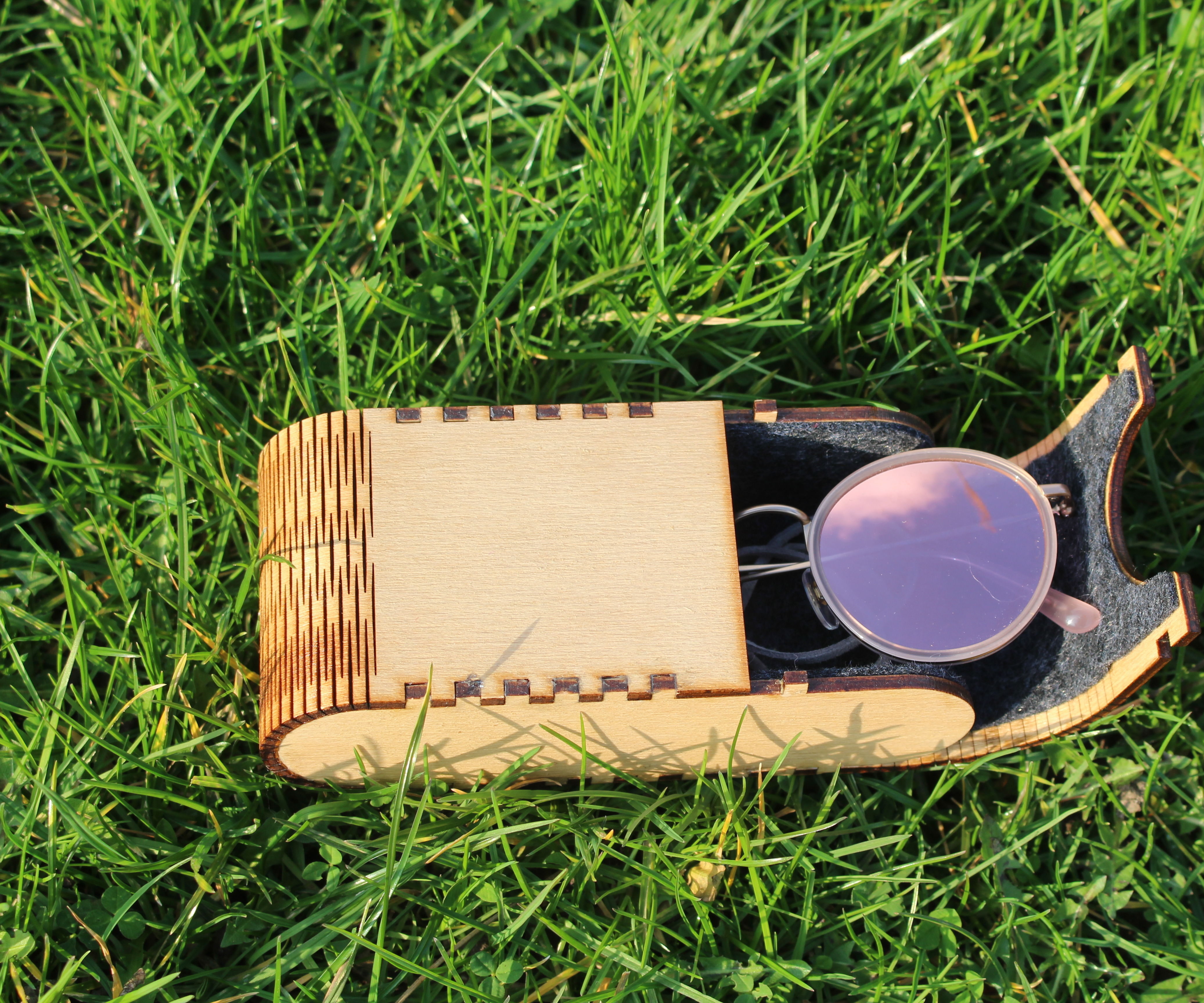 Laser Cut Glasses Case