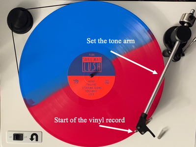 HOW TO PLAY a NEW RECORD: Needle Cover Removal and Set Tone Arm