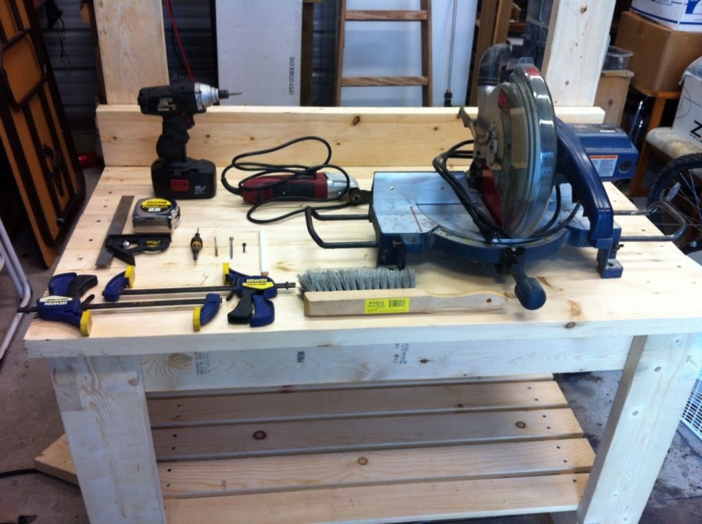 4hr $70 Workbench : 8 Steps (with Pictures) - Instructables