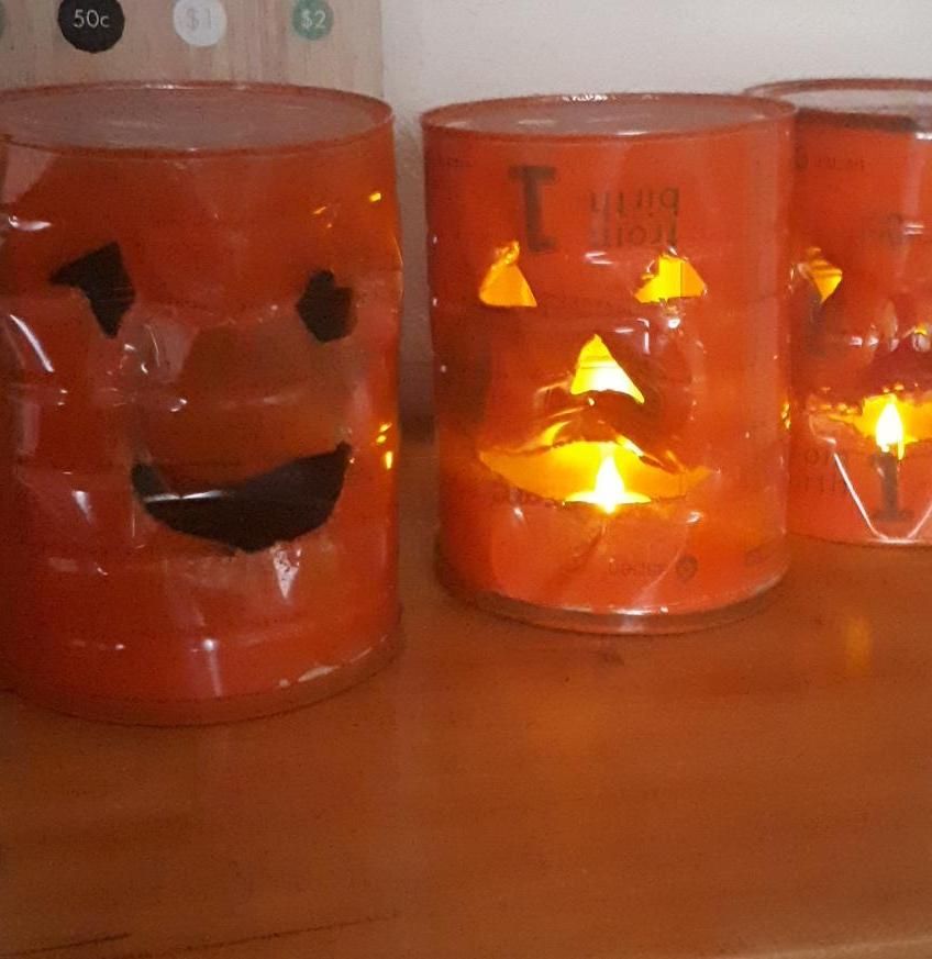 Formula Tin Jack O Lantern