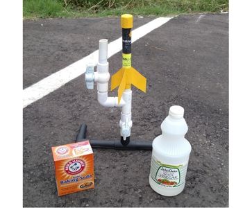 PVC Rocket With Vinegar and Baking Soda Fuel : 10 Steps (with Pictures ...