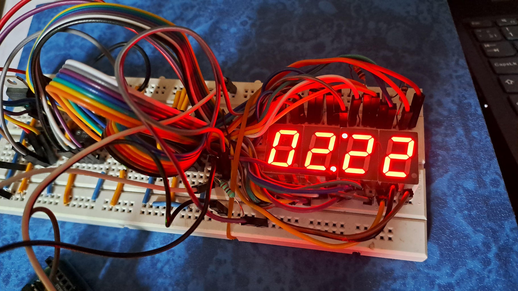Digital Clock Using Arduino Uno, Shift Register CD4094, RTC DS3231 ...