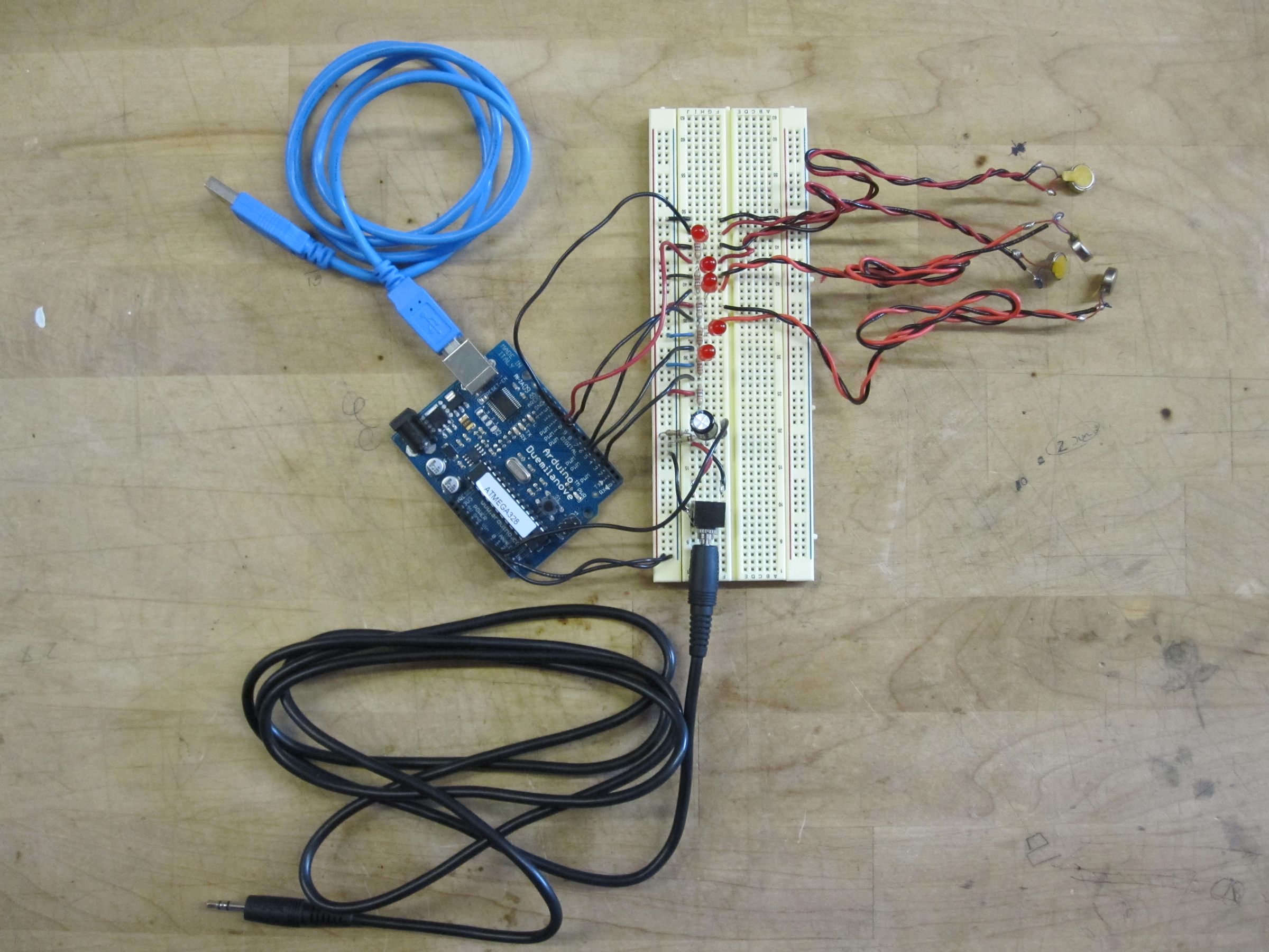 Representing Audio Through Vibration With Arduino