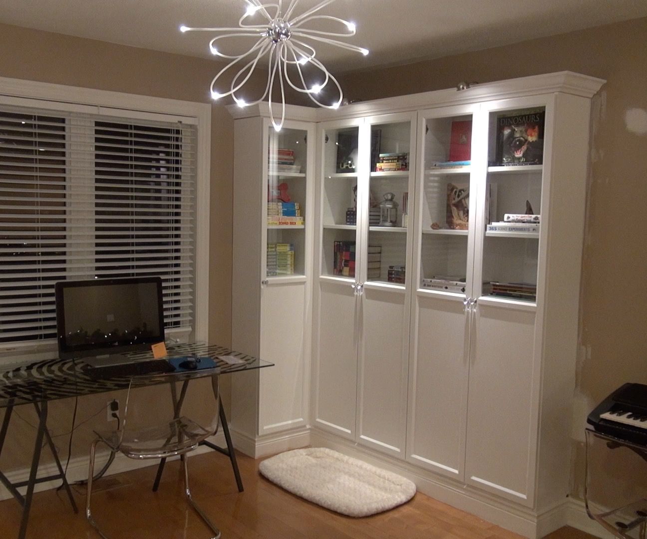 How to Make Ikea Bookshelves Look Like a Professional Built-in