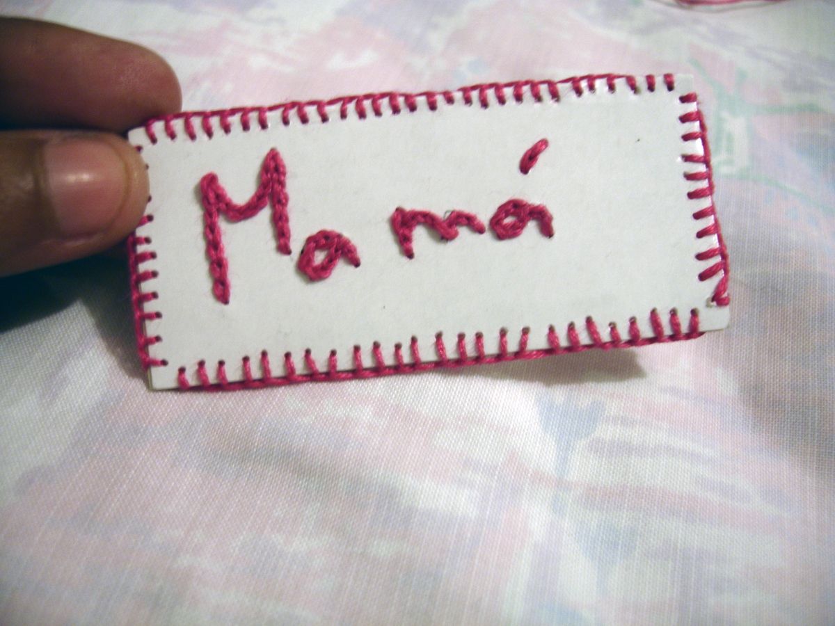 Embroidered Gift Labels