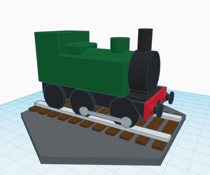 Train Miniature by Jon