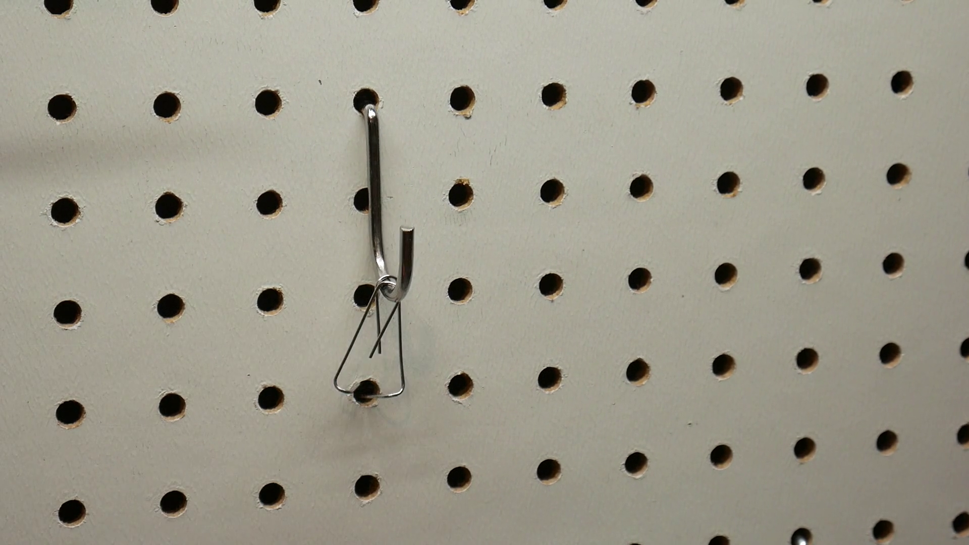 Keep Pegboard Hooks From Falling Out, How to Quickly Secure Any