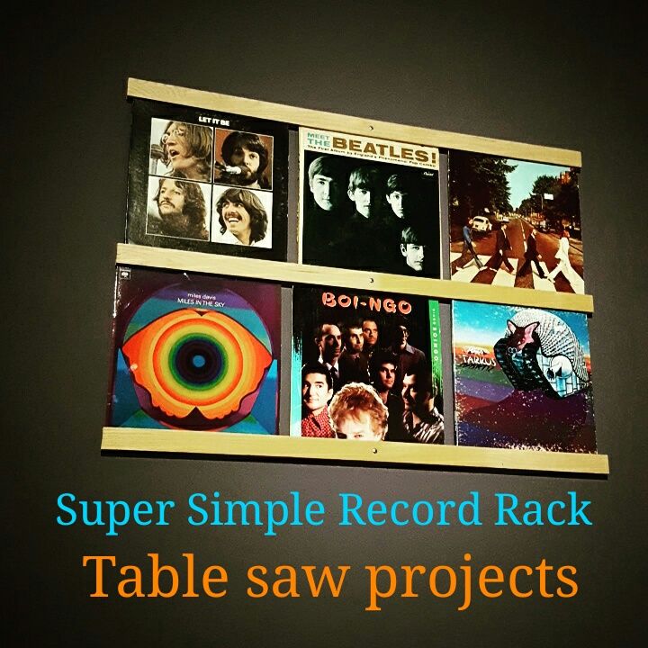 Expandable Vinyl Record Display 