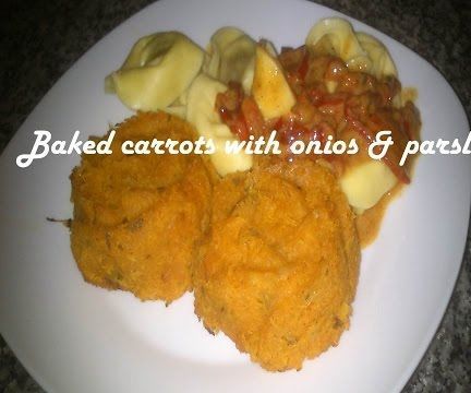 Baked Carrots With Onions & Parsley Recipe