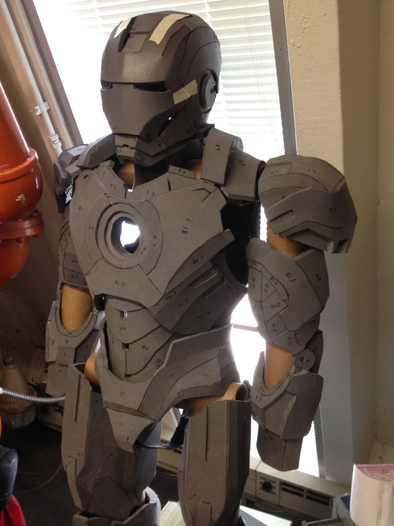 Iron Man Suit 6 Steps (with Pictures) Instructables