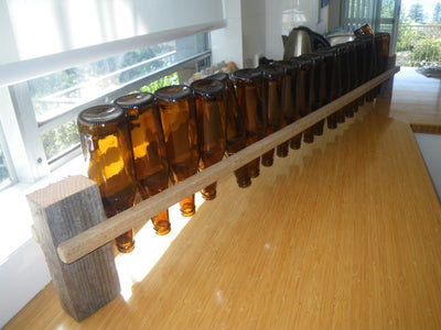 Beer Bottle Drying Rack Quickly