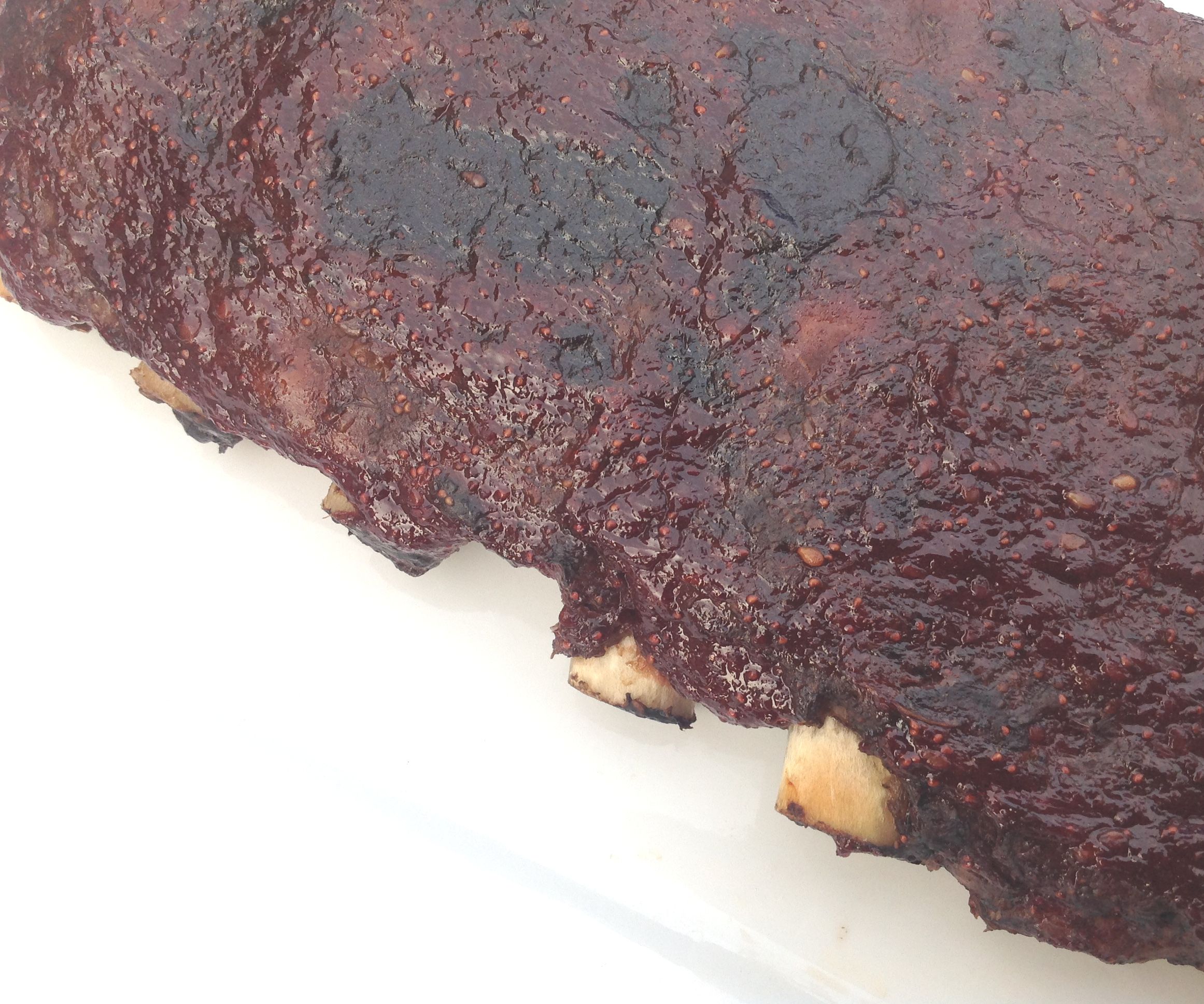 Roasted Strawberry Oil Balsamic BBQ Ribs