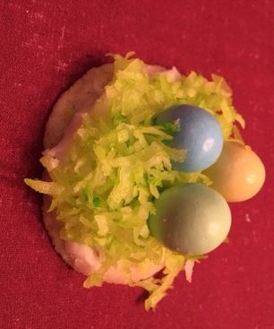 Eggs in a Nest Cookies