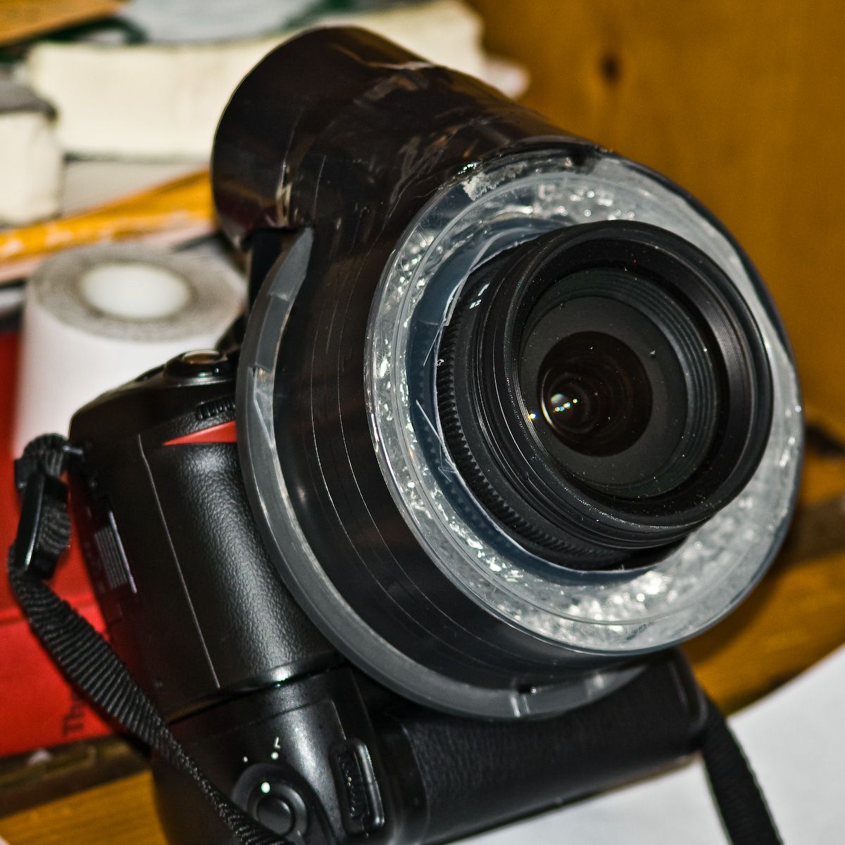 5 DSLR Onboard Ring Flash Adapter 5 Steps Instructables
