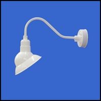 Gooseneck and RLM Business Lighting - Entrance Lighting and Sign Lighting