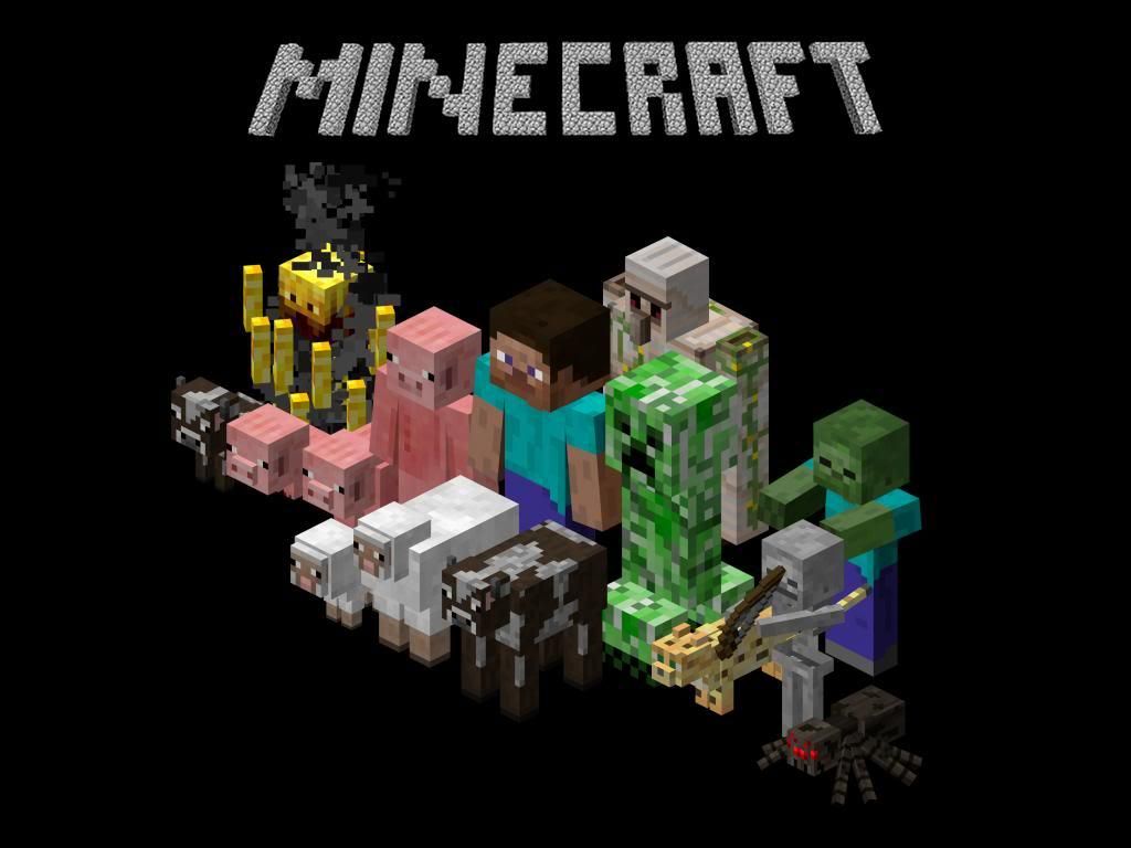 Well-known Hostile Mobs in the Overworld