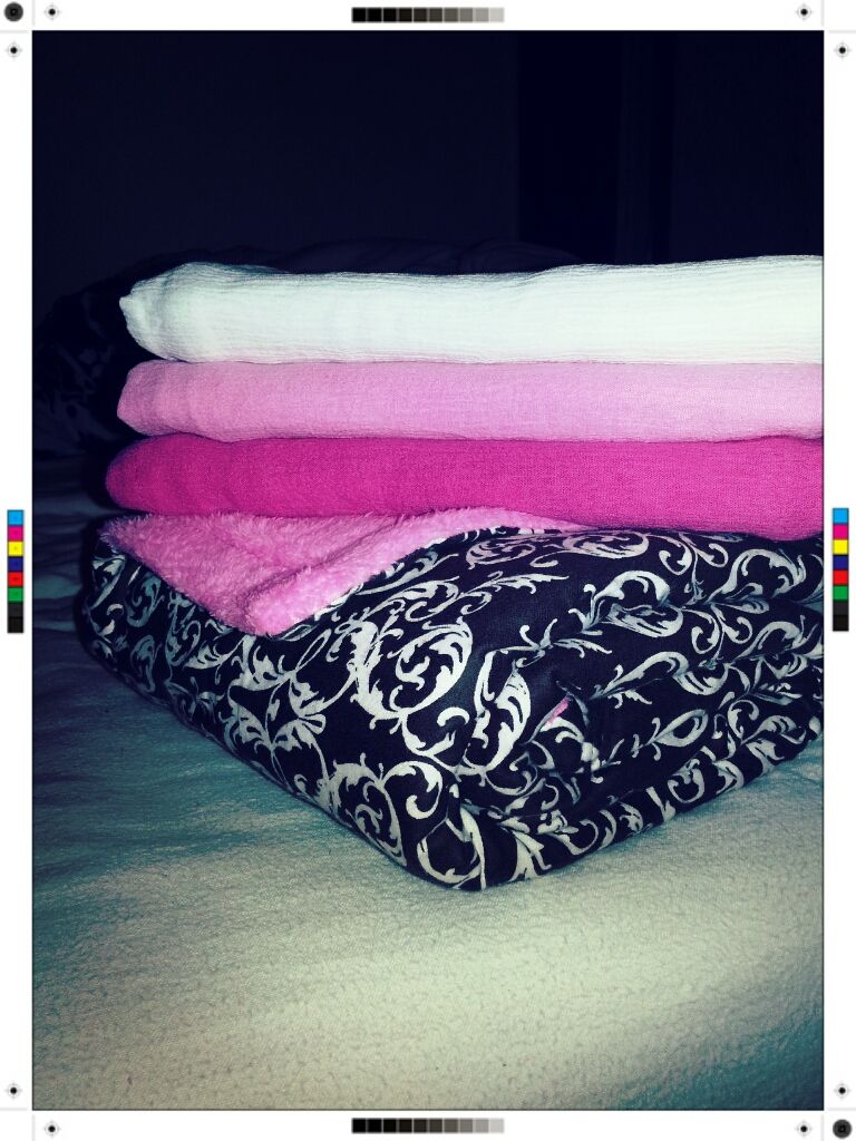 DIY Baby Blanket and Swaddles.