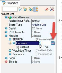 In Visuino Set Components