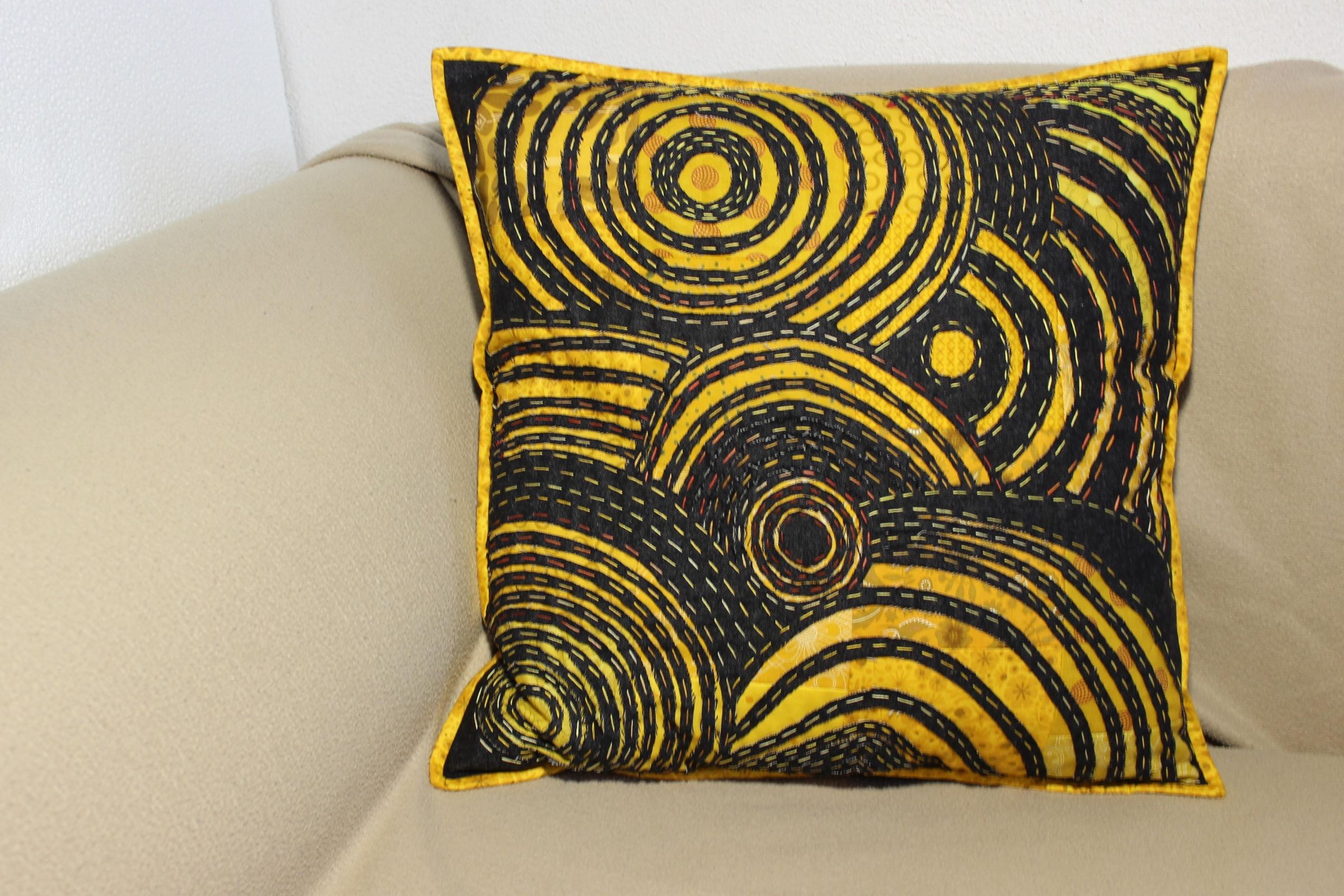 Reverse Applique Pillow