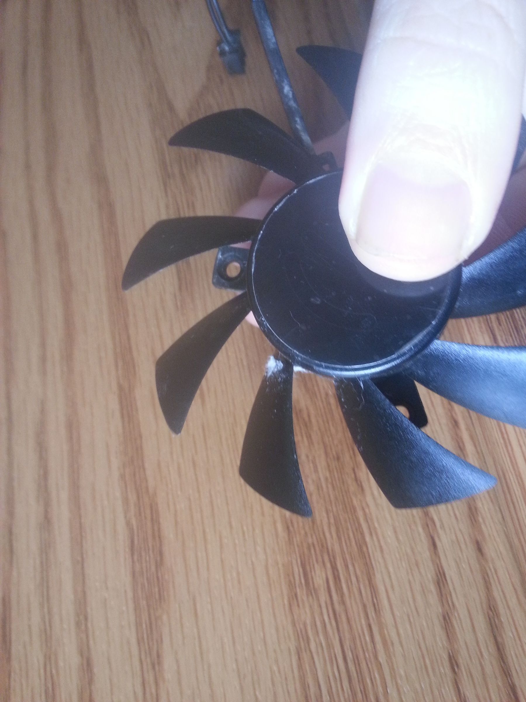 Repair a PC Fan Blade Using Spitwads and Glue - Instructables