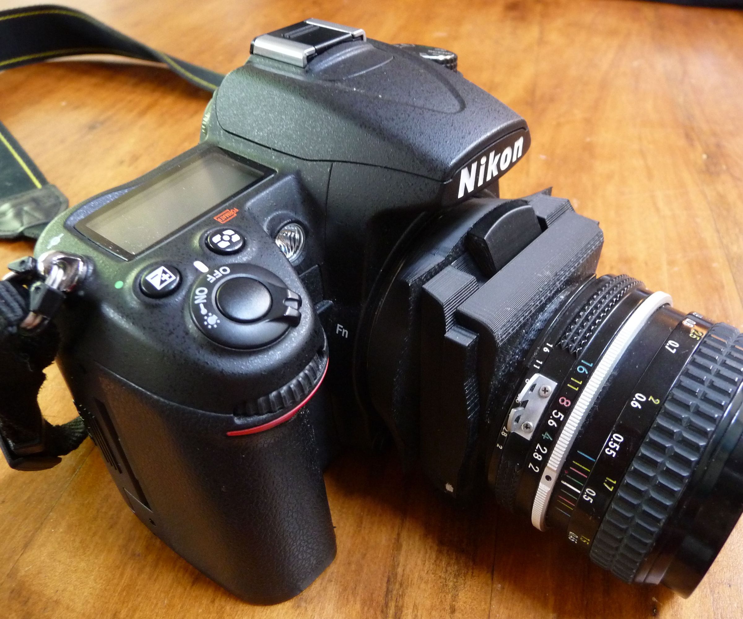 3D Printed Tilt-Shift Macro Extension Tube