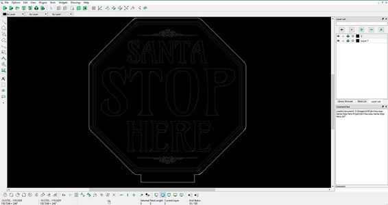 The Laser Cut Edge-Lit Sign - DXF