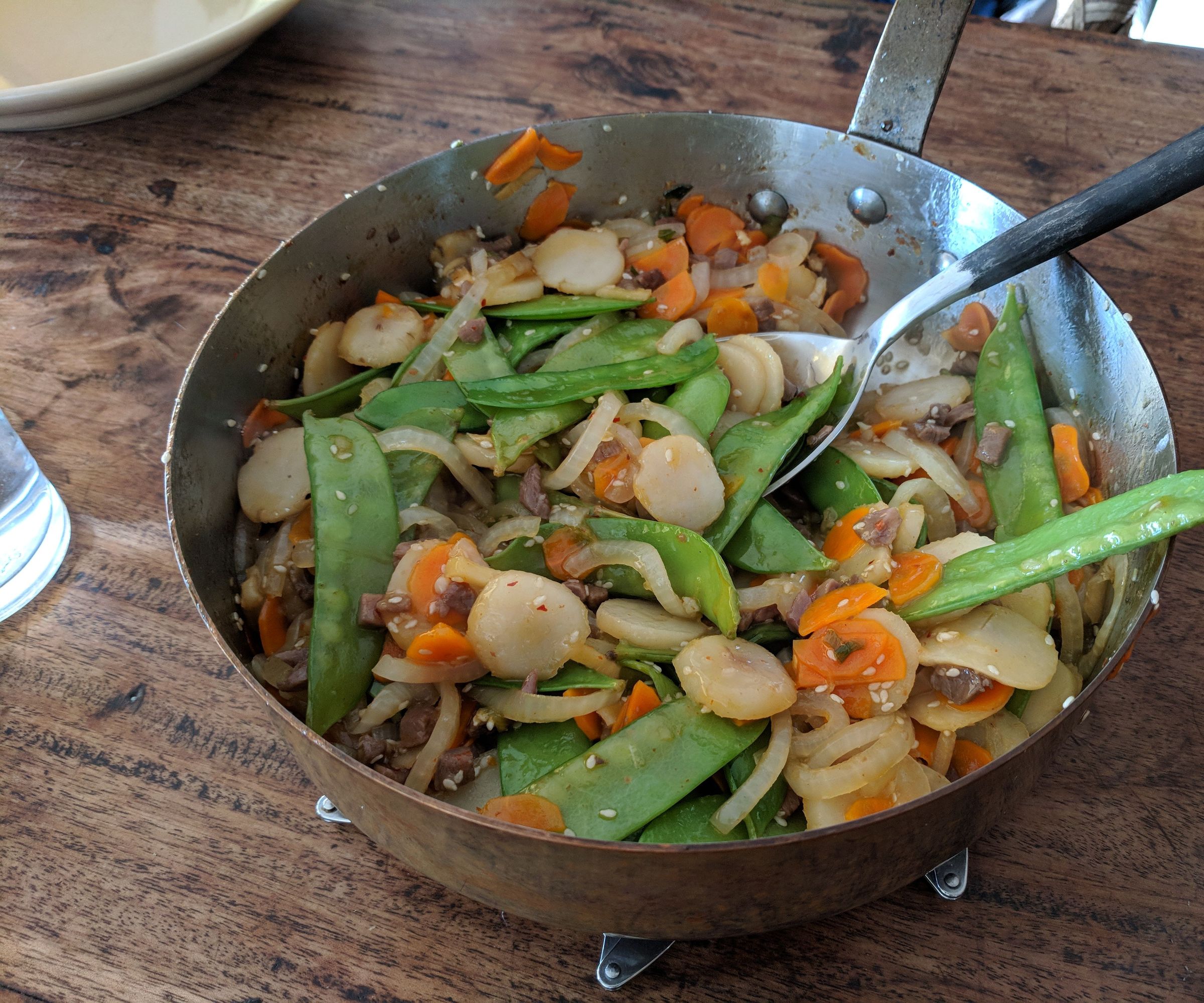 Fusion Duck and Veggie Stir-fry