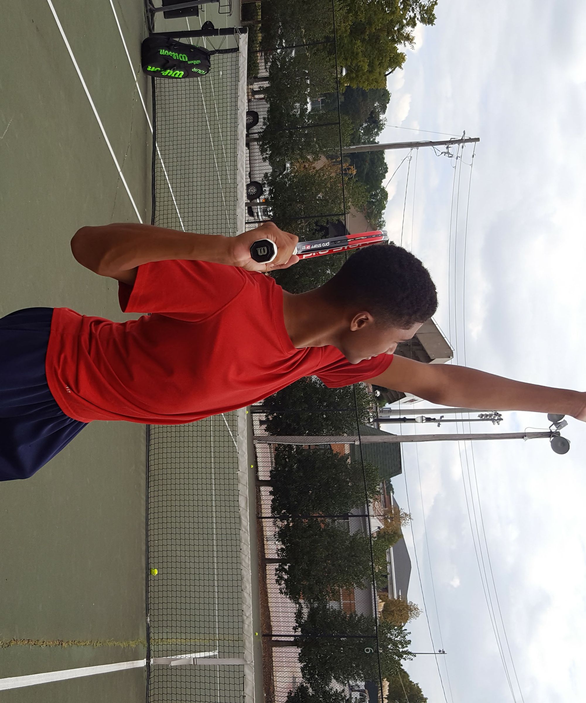 How to Serve a Tennis Ball 