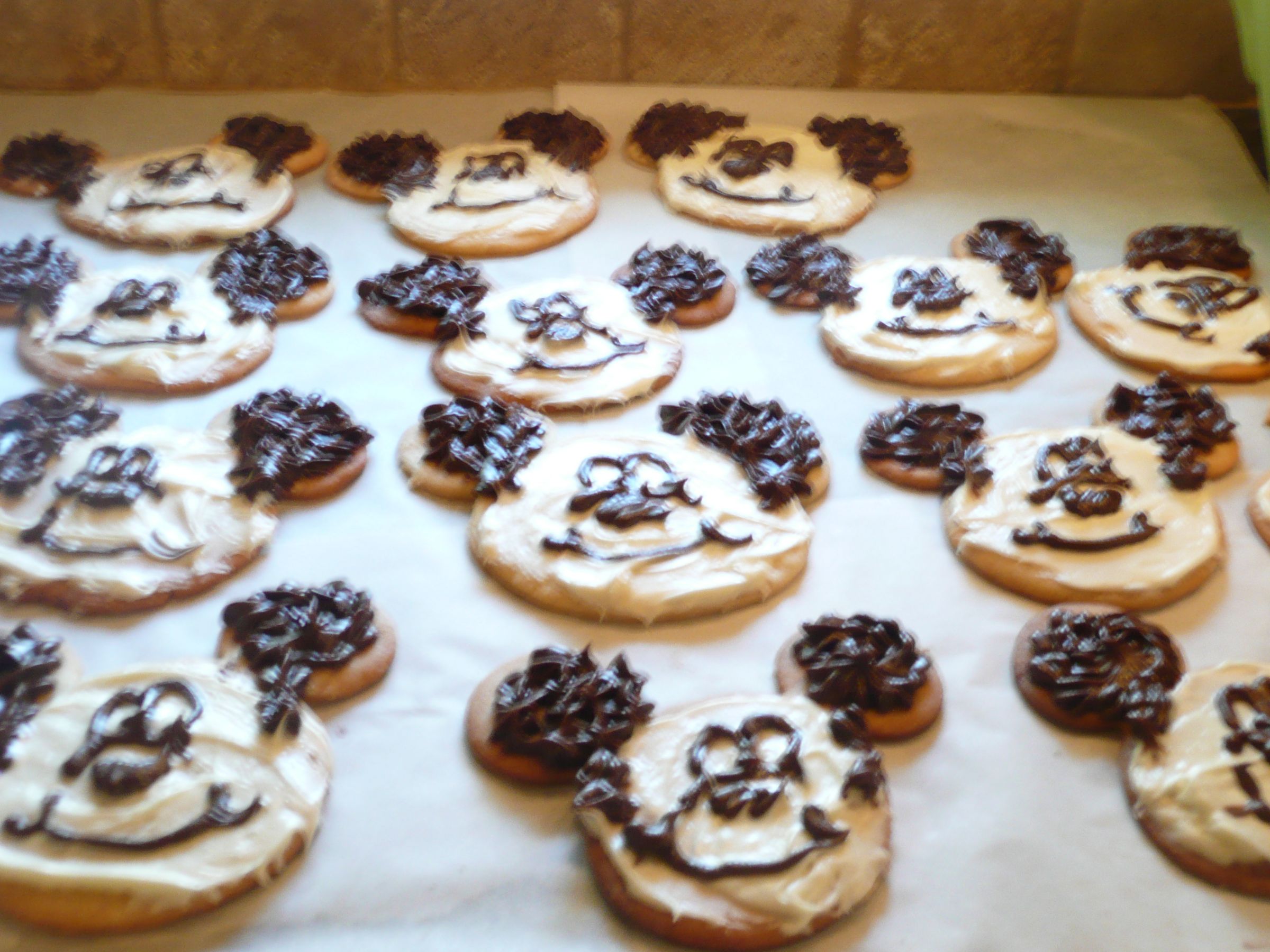 Mickey Mouse Sugar Cookies
