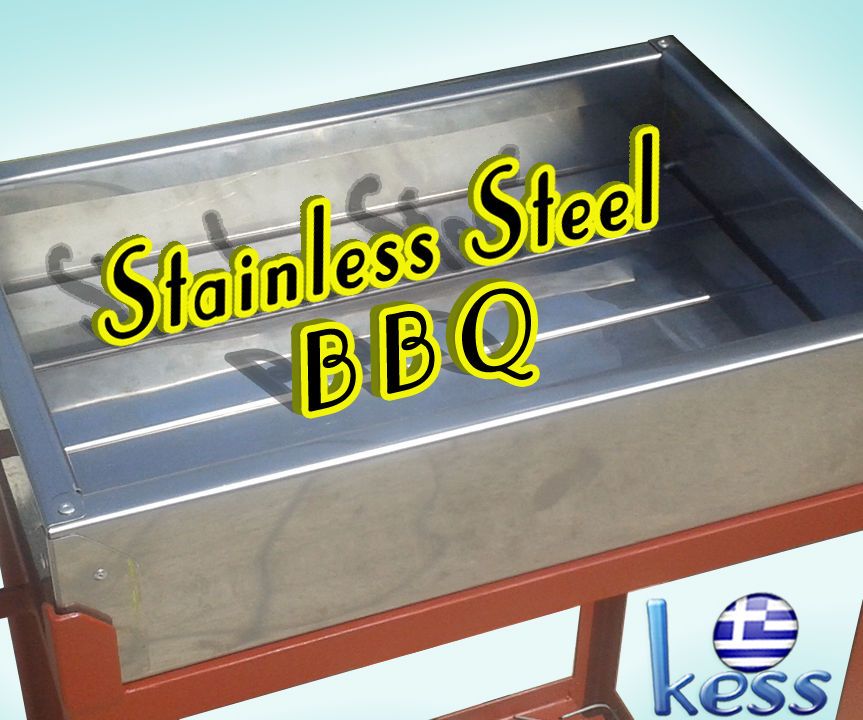 DIY Stainless Steel BBQ With Double Layer Bottom