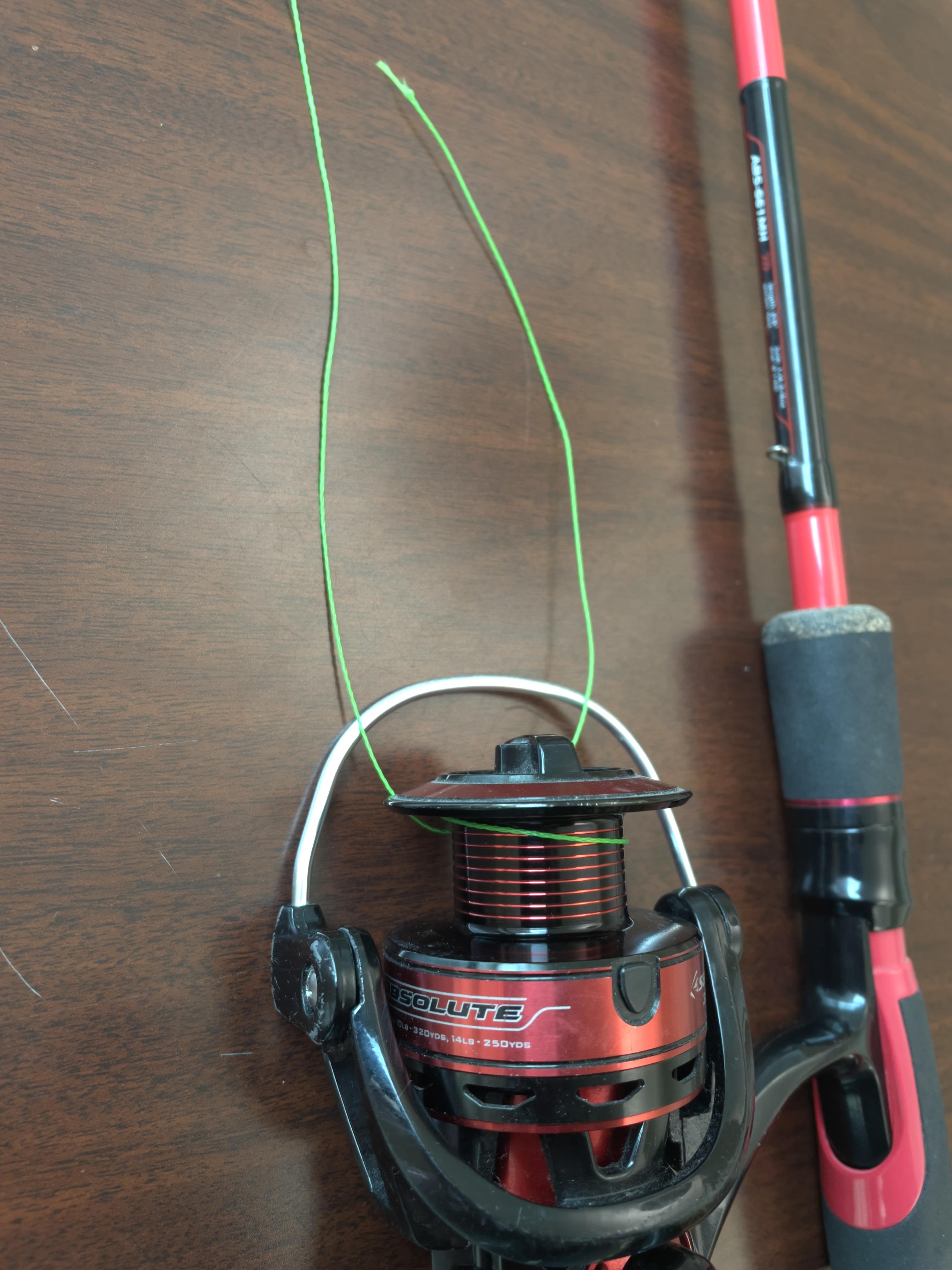 How to Spool a Fishing Reel and Set Up a Fishing Rod 6 Steps